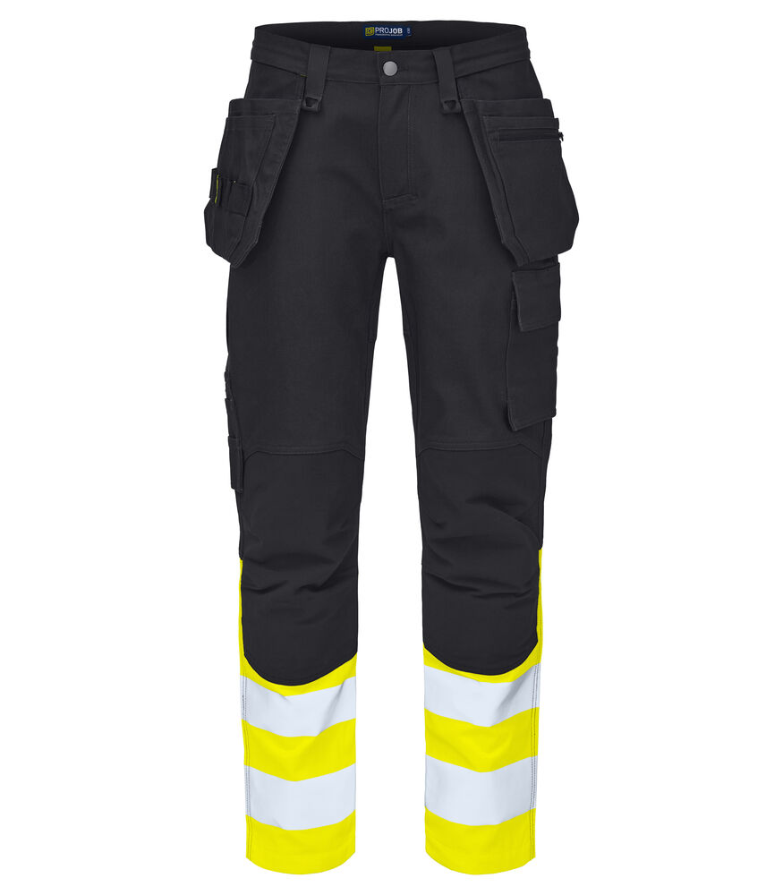 Spodnie robocze 6560 Spodnie En Iso 20471 Klasa 1 646560 - Yellow/ Black