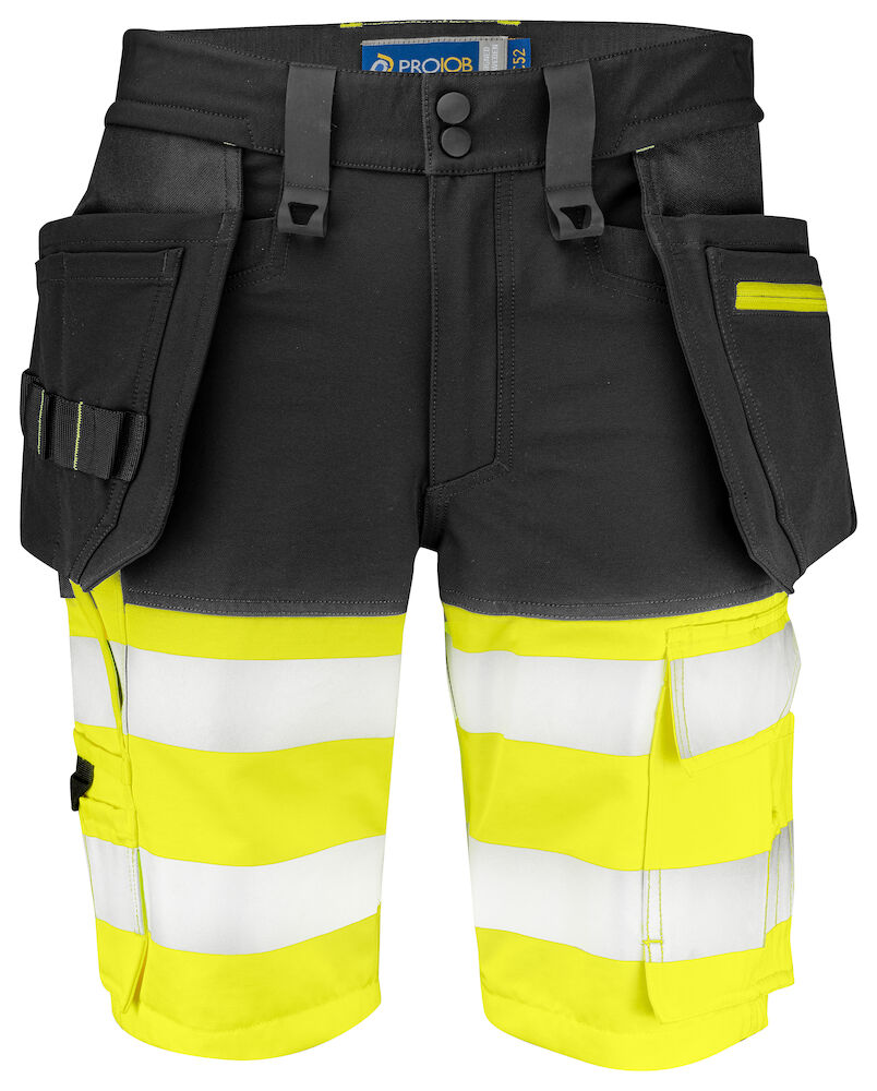 Spodenki robocze 6580 Krótkie Spodenki En Iso 20471 Klasa 1 646580 - Yellow/ Black