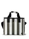 Torba termiczna City Stripe Rpet Duża 5018596 - Biały/Zielony