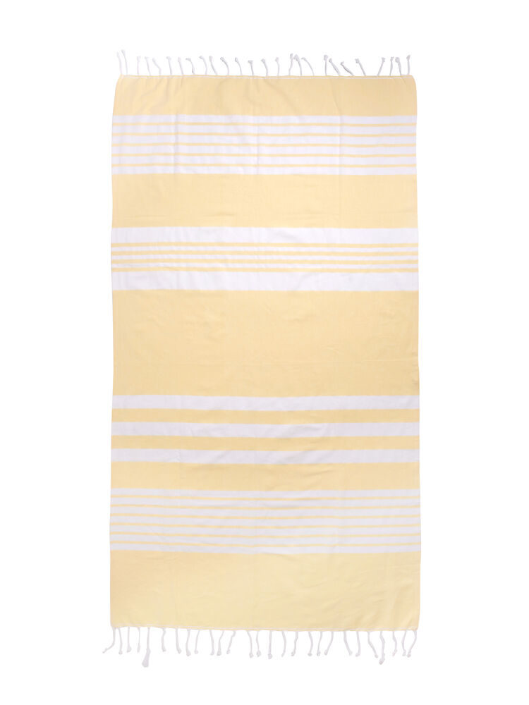 Ręcznik Ella Hamam 145X250Cm 5018460 - Żółty