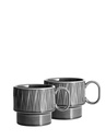 Kubek do herbaty COFFEE & MORE 2-szt – Szary