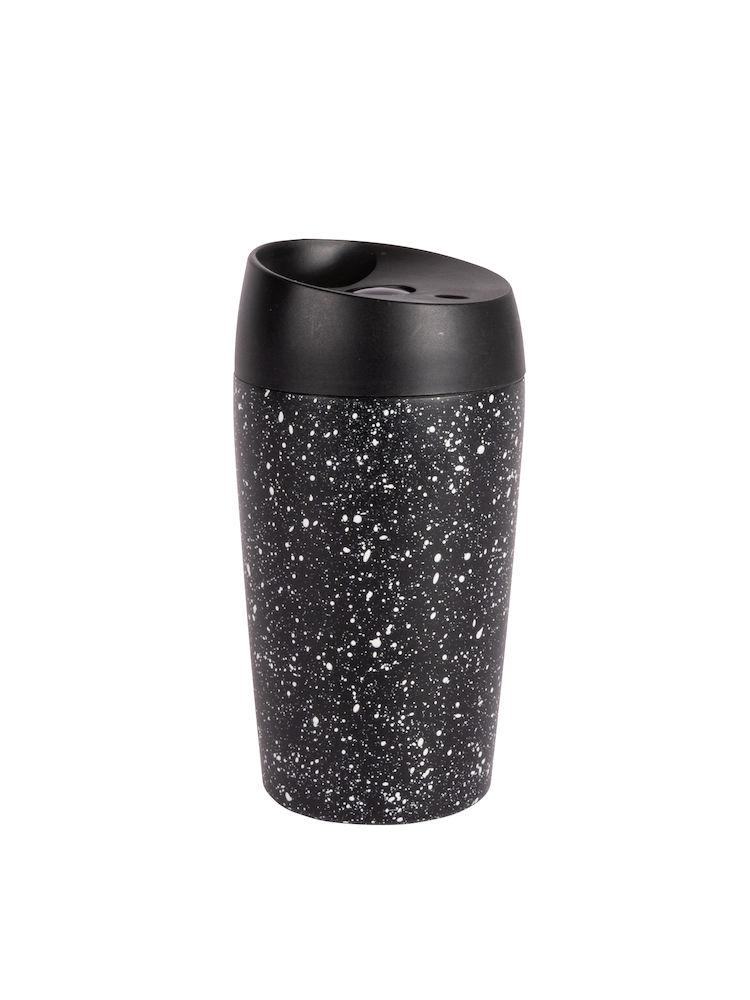 Kubek LOKE 240 ml – Biały/Czarny