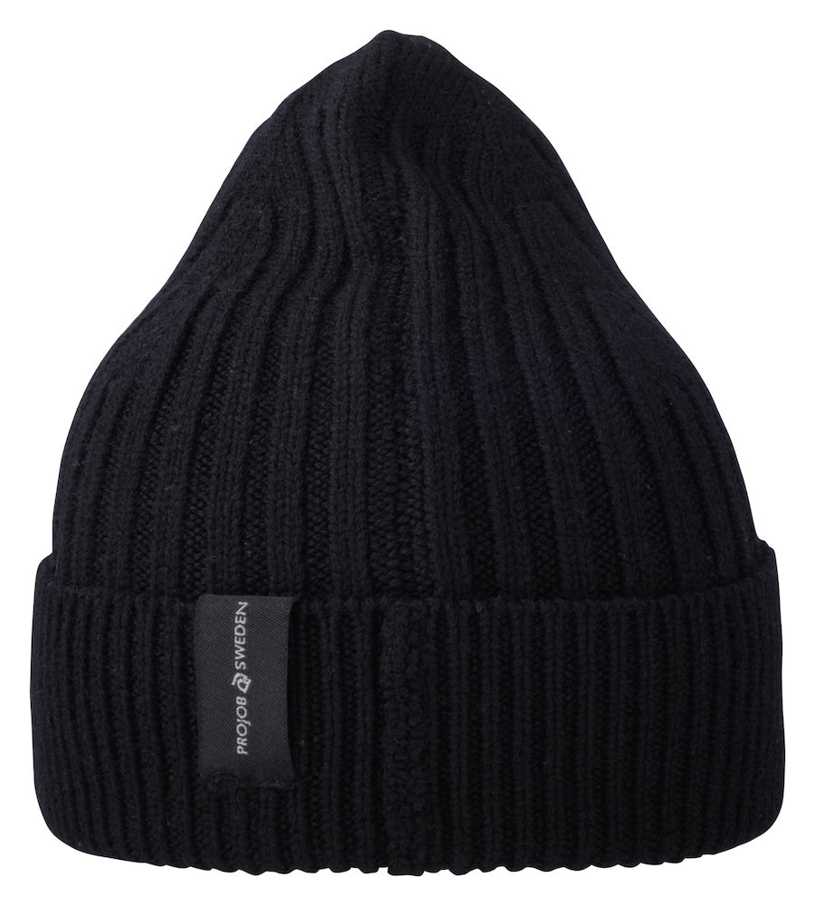 9063 CZAPKA WEŁNIANA – BLACK