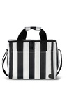 Torba termiczna City Stripe Rpet Duża 5018597 - Biały/Czarny