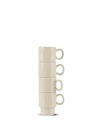 Filiżanka do espresso COFFEE & MORE 4-szt – Beżowy