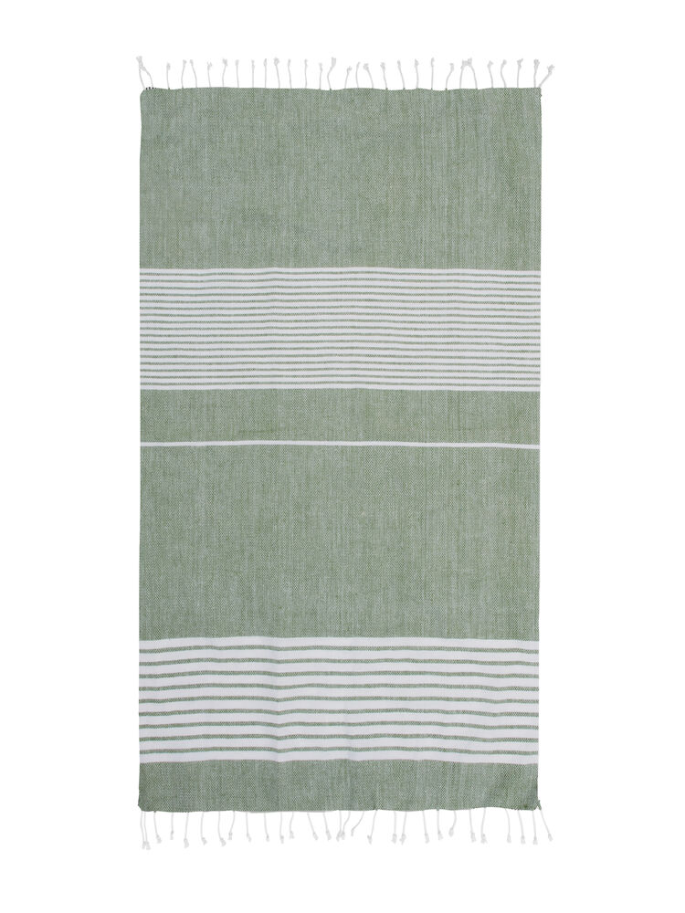 Ręcznik eko ELLA HAMAM 145x250cm 5018459 - Zielony