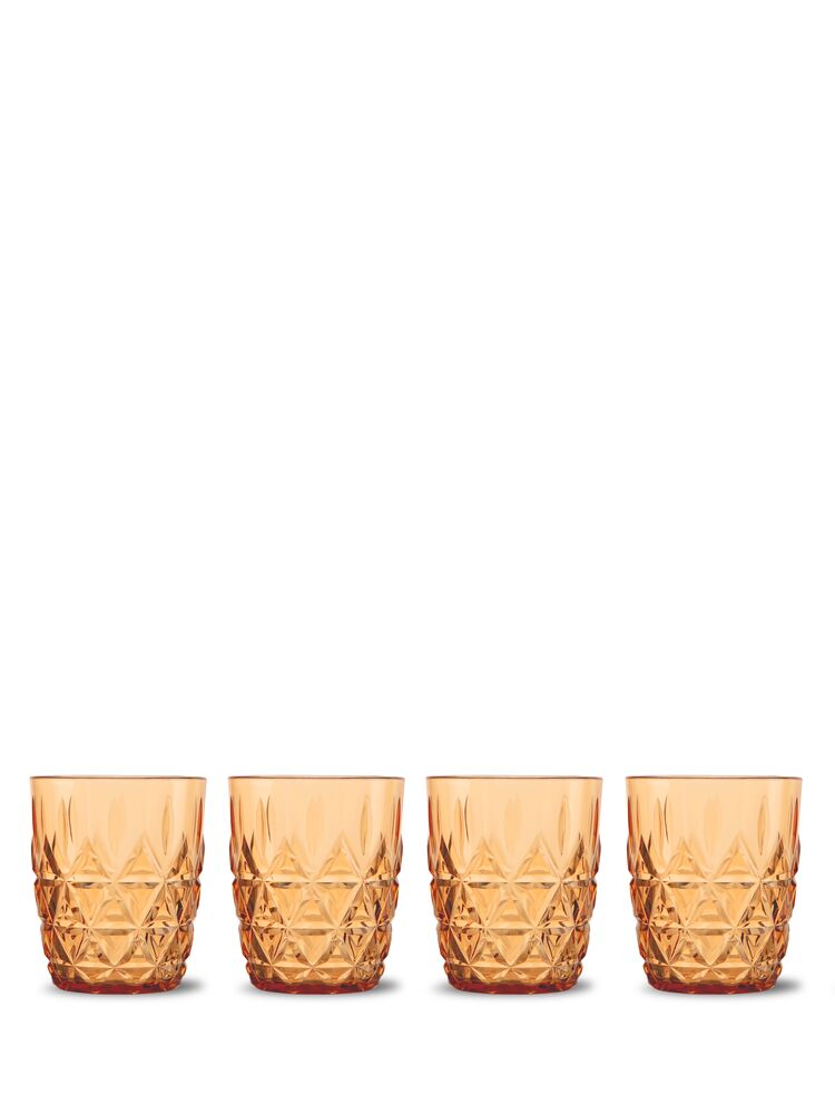 Akcesorium outdoorowe Szklanki Picnic Juni 4-Pack 5018575 - Bursztynowy
