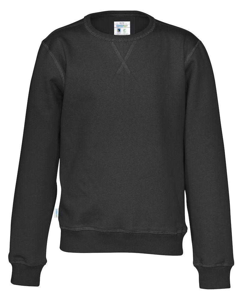 CREW NECK KID – BLACK