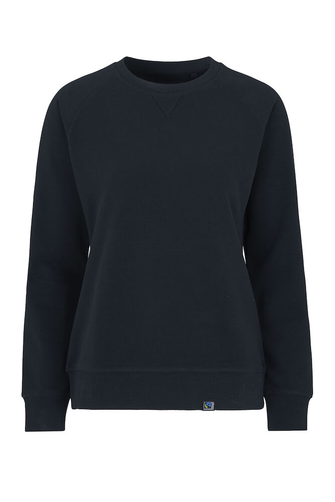 F. TERRY CREW NECK WOMAN – NAVY