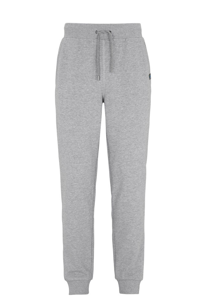 F. TERRY PANTS MAN (GOTS) – GREY MELANGE
