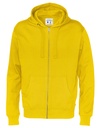 FULL ZIP HOOD – YELLOW