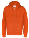 FULL ZIP HOOD – ORANGE