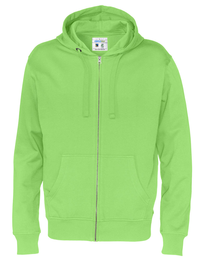 FULL ZIP HOOD – GREEN