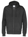 FULL ZIP HOOD – BLACK