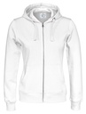 FULL ZIP HOOD WOMAN – WHITE
