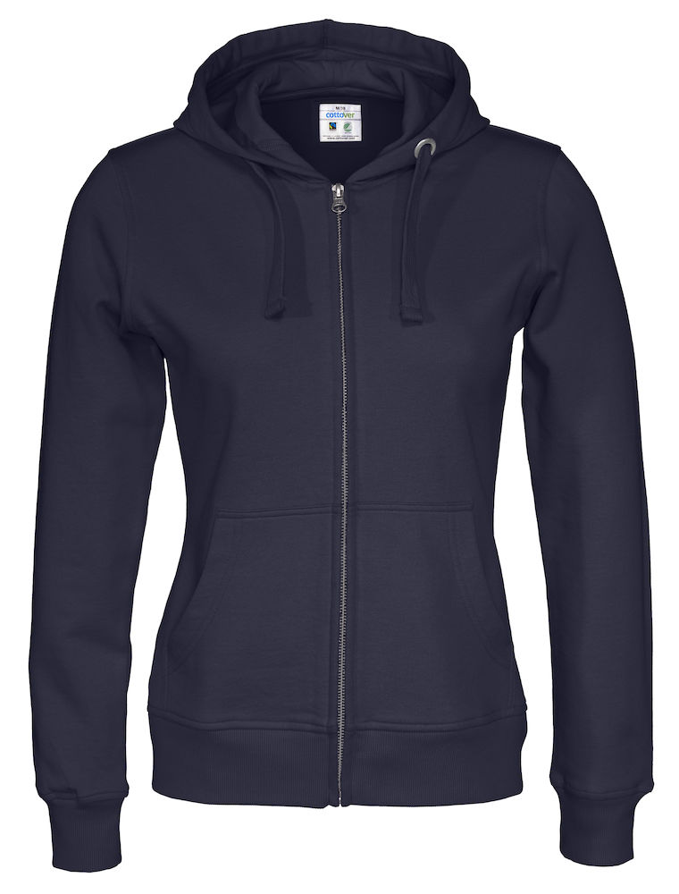 FULL ZIP HOOD WOMAN – NAVY