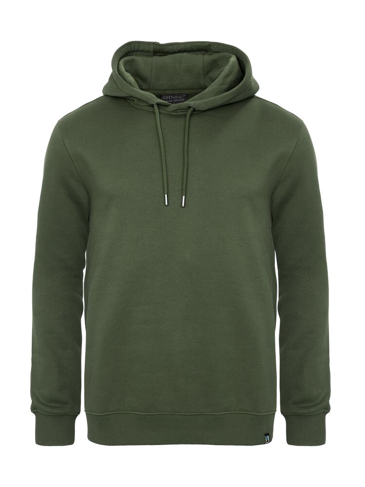 KEY HOOD (GOTS) – DK GREEN
