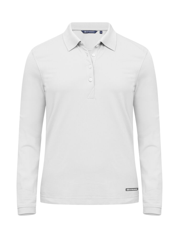 ADVANTAGE POLO LS WOMAN – WHITE