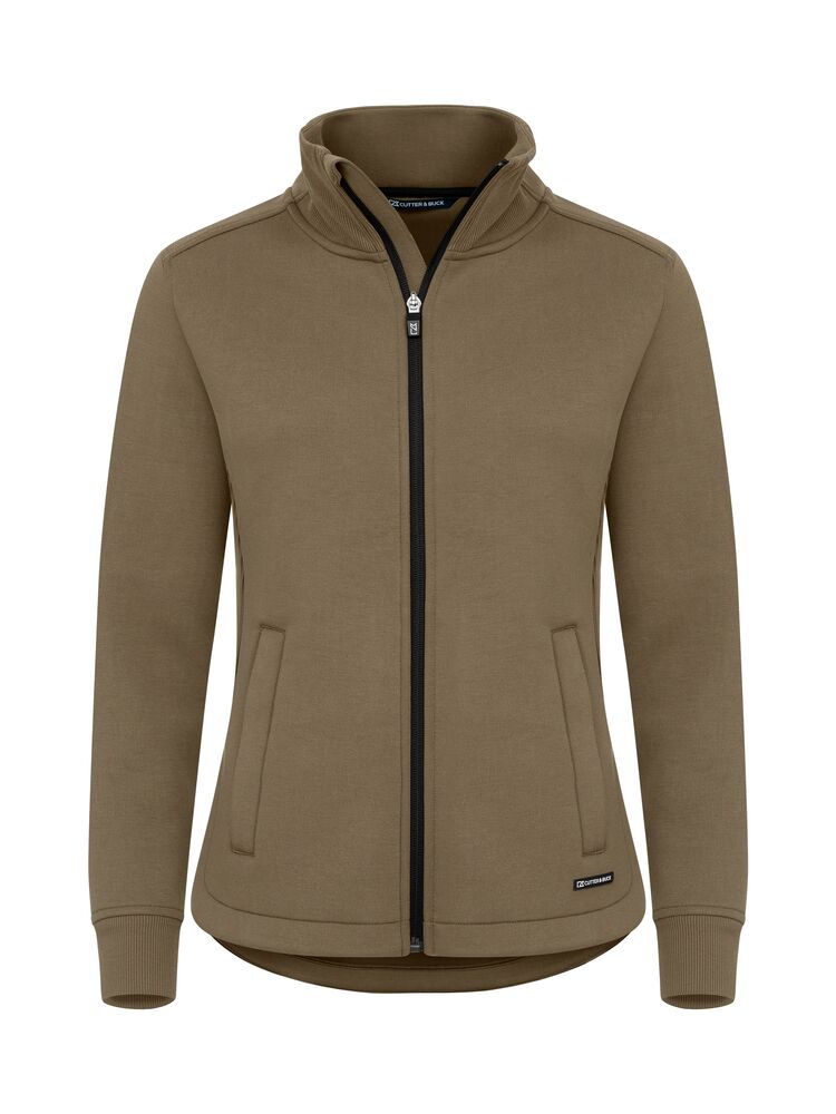 PEMBERTON CARDIGAN FZ WOMAN – KHAKI