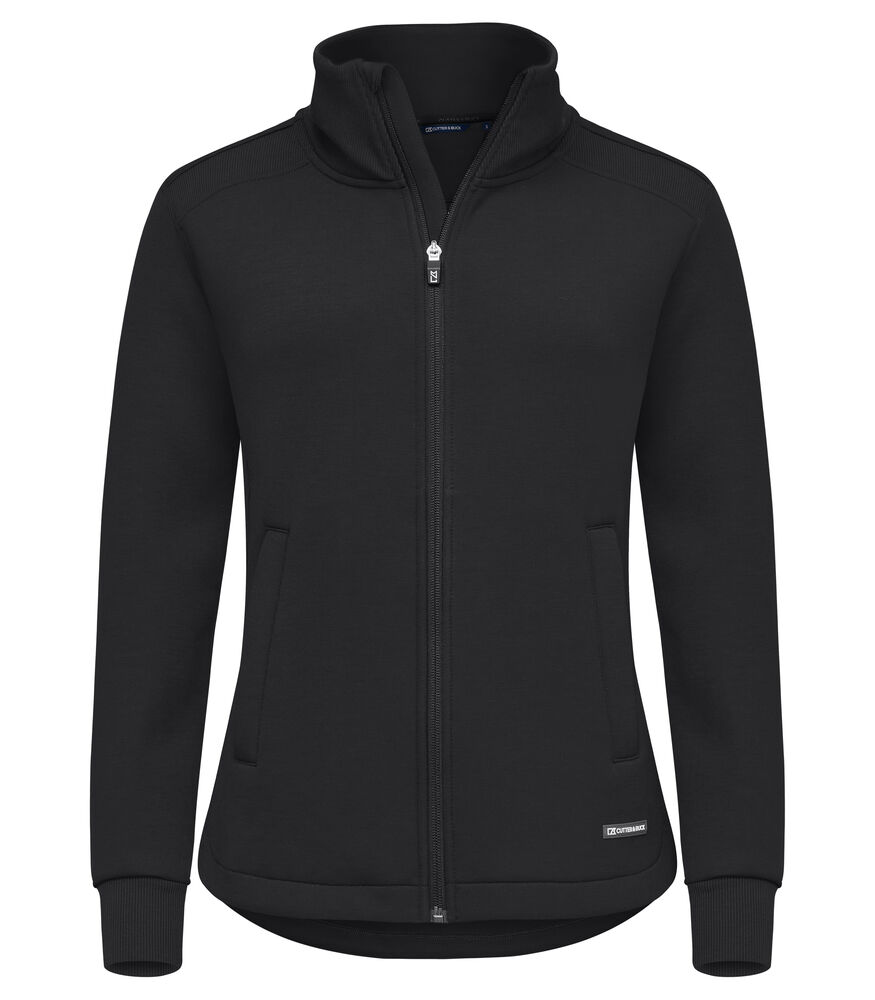 PEMBERTON CARDIGAN FZ WOMAN – BLACK