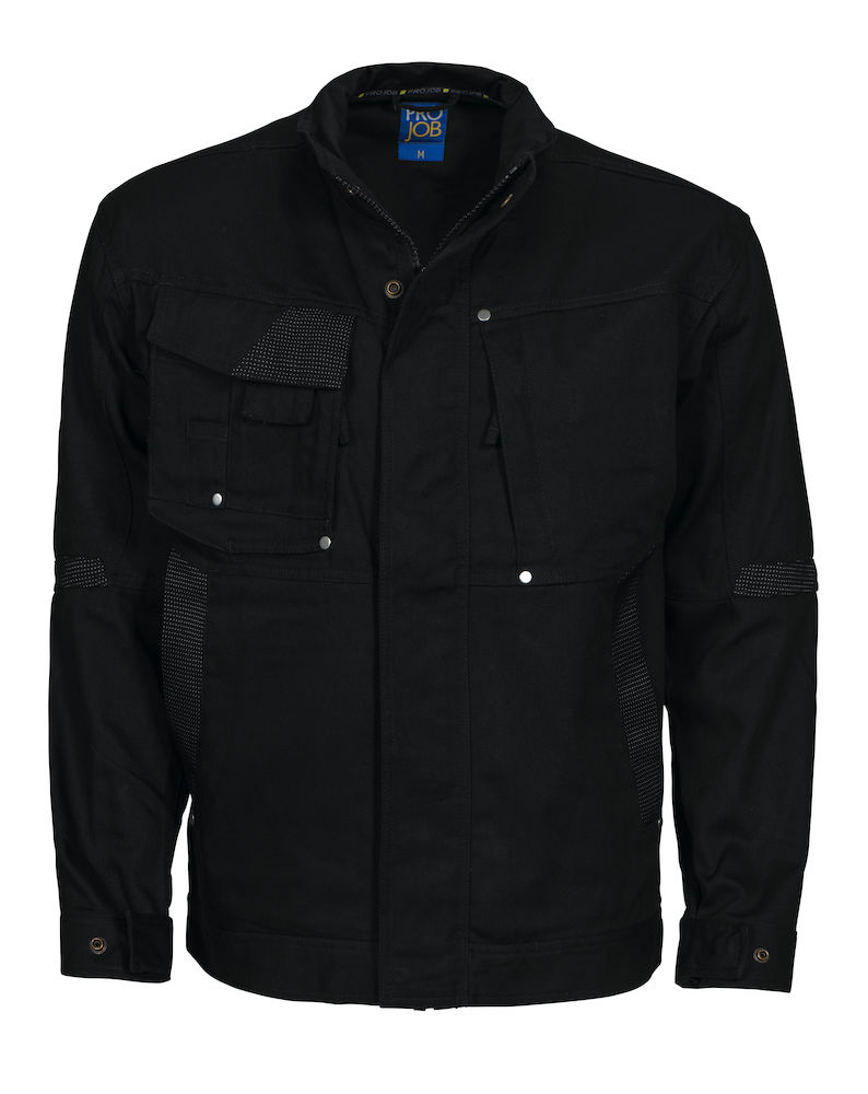 5414 KURTKA CANVAS – BLACK