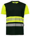 6020 T-SHIRT EN ISO 20471 KL. 1 – YELLOW/ BLACK