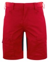 2522 KRÓTKIE SPODENKI ZE STRETCHEM – RED
