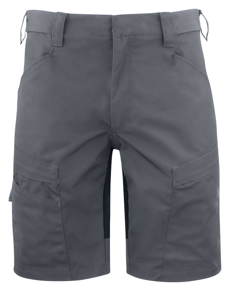 2522 KRÓTKIE SPODENKI ZE STRETCHEM – GREY