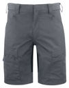 2522 KRÓTKIE SPODENKI ZE STRETCHEM – GREY
