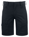 2522 KRÓTKIE SPODENKI ZE STRETCHEM – BLACK