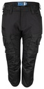 2556 SPODNIE DAMSKIE 3/4 – BLACK