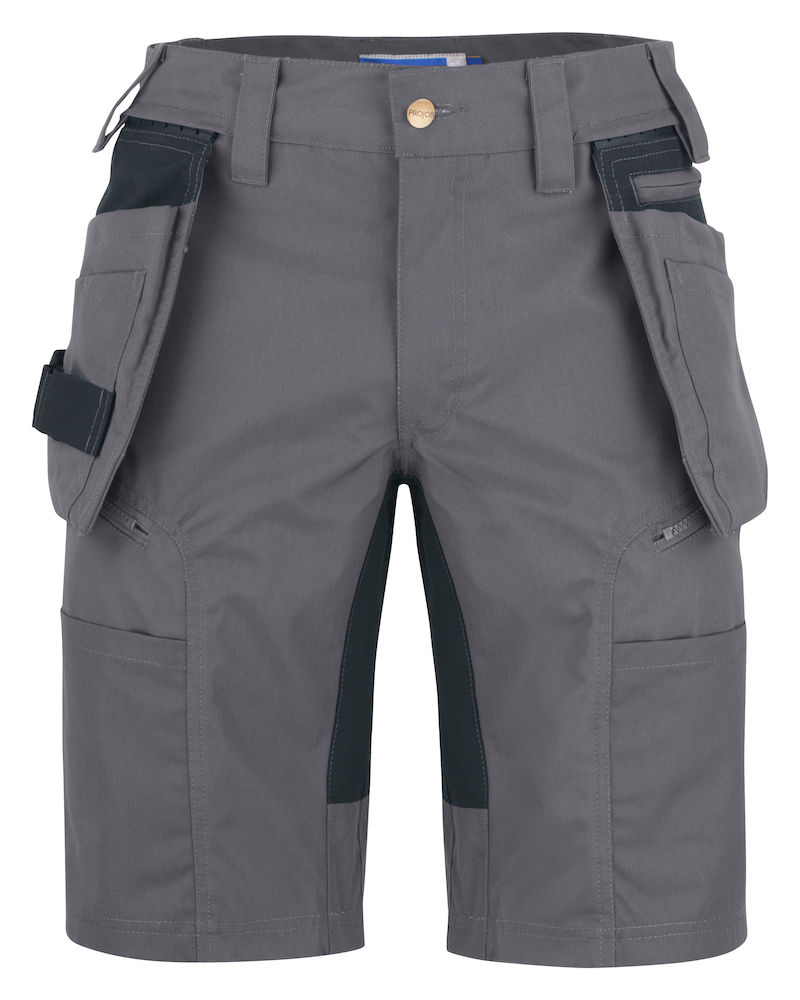 3521 KRÓTKIE SPODENKI ZE STRETCHEM – GREY
