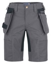 3521 KRÓTKIE SPODENKI ZE STRETCHEM – GREY