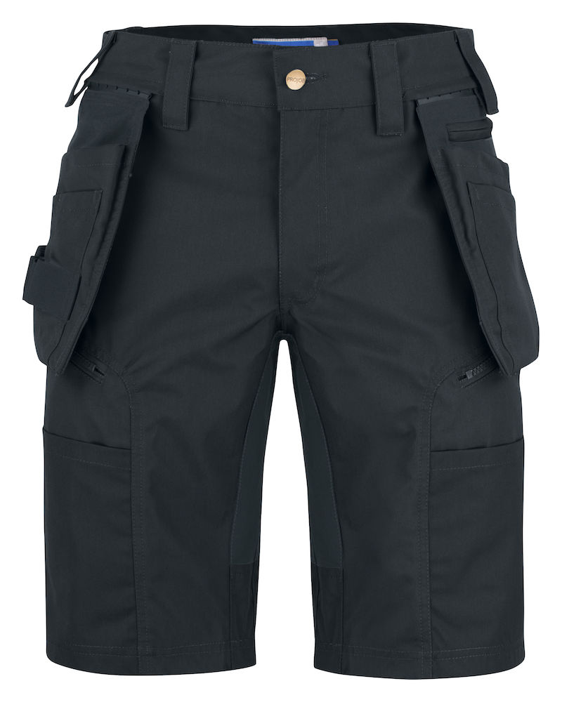 3521 KRÓTKIE SPODENKI ZE STRETCHEM – BLACK