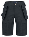 3521 KRÓTKIE SPODENKI ZE STRETCHEM – BLACK
