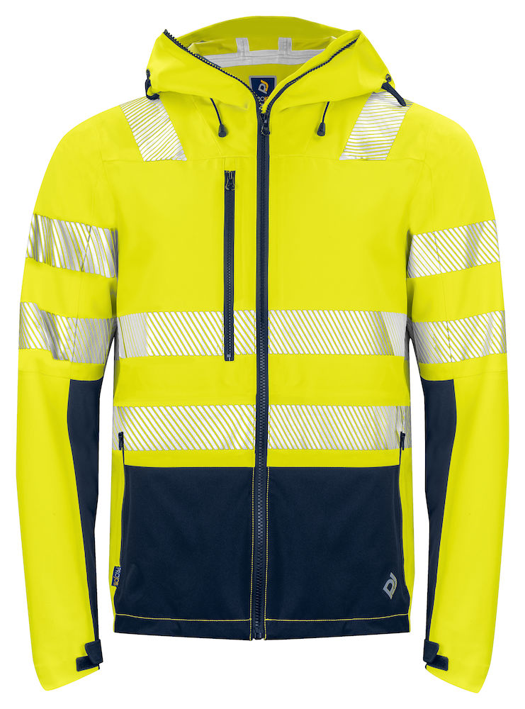 6416 KURTKA HV - EN ISO 20471 KLASA 3/2 – YELLOW/ NAVY