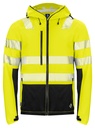 6416 KURTKA HV - EN ISO 20471 KLASA 3/2 – YELLOW/ BLACK