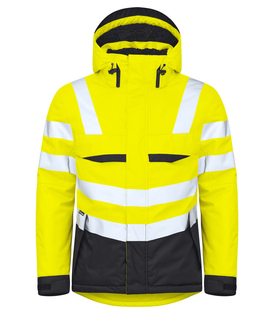 6425 Kurtka funkcjonalna ocieplana EN ISO 20471 KLASA 3 – YELLOW/ BLACK