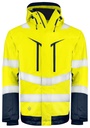 6453 FUNKCJONALNA KURTKA EN ISO 20471 CLASS 3 – YELLOW/ NAVY