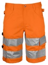 6536 KRÓTKIE SPODENKI - EN ISO 20471 KLASA 2/1 – ORANGE