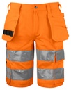 6535 KRÓTKIE SPODENKI - EN ISO 20471 KLASA 2/1 – ORANGE