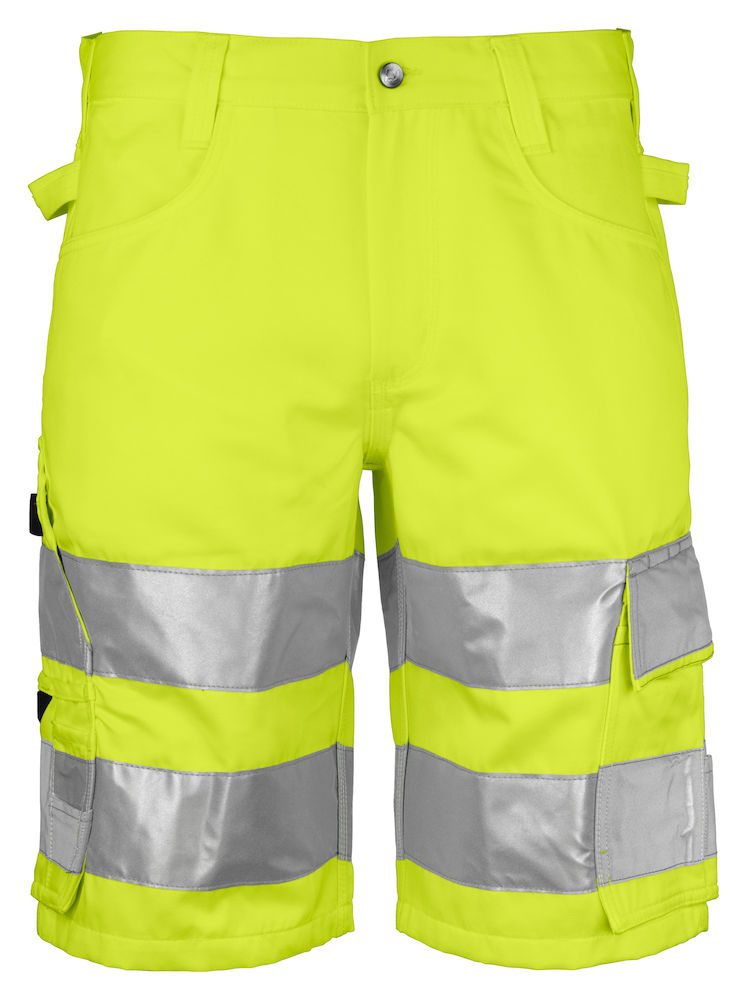 6536 KRÓTKIE SPODENKI - EN ISO 20471 KLASA 2/1 – YELLOW/ BLACK