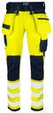 6573 SPODNIE STRETCH CL. 2/1 – YELLOW/ NAVY