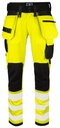 6573 SPODNIE STRETCH CL. 2/1 – YELLOW/ BLACK