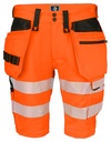 6575 Spodenki stretchowe EN ISO 20471 KLASA 2/1 – ORANGE