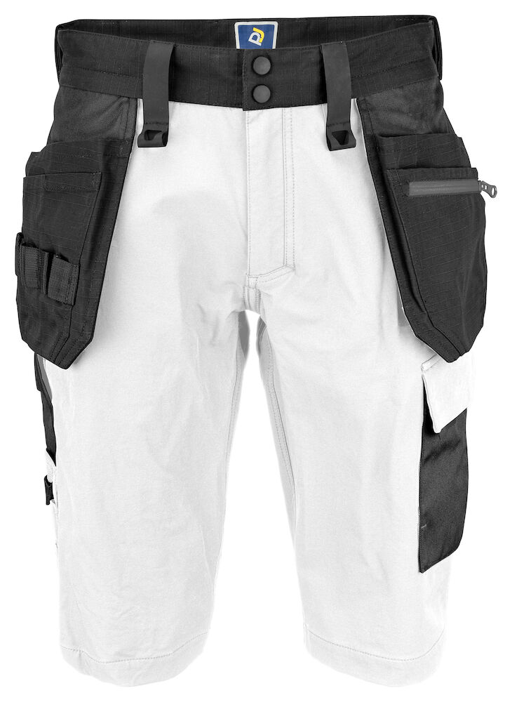 5562 SPODENKI STRETCH – WHITE