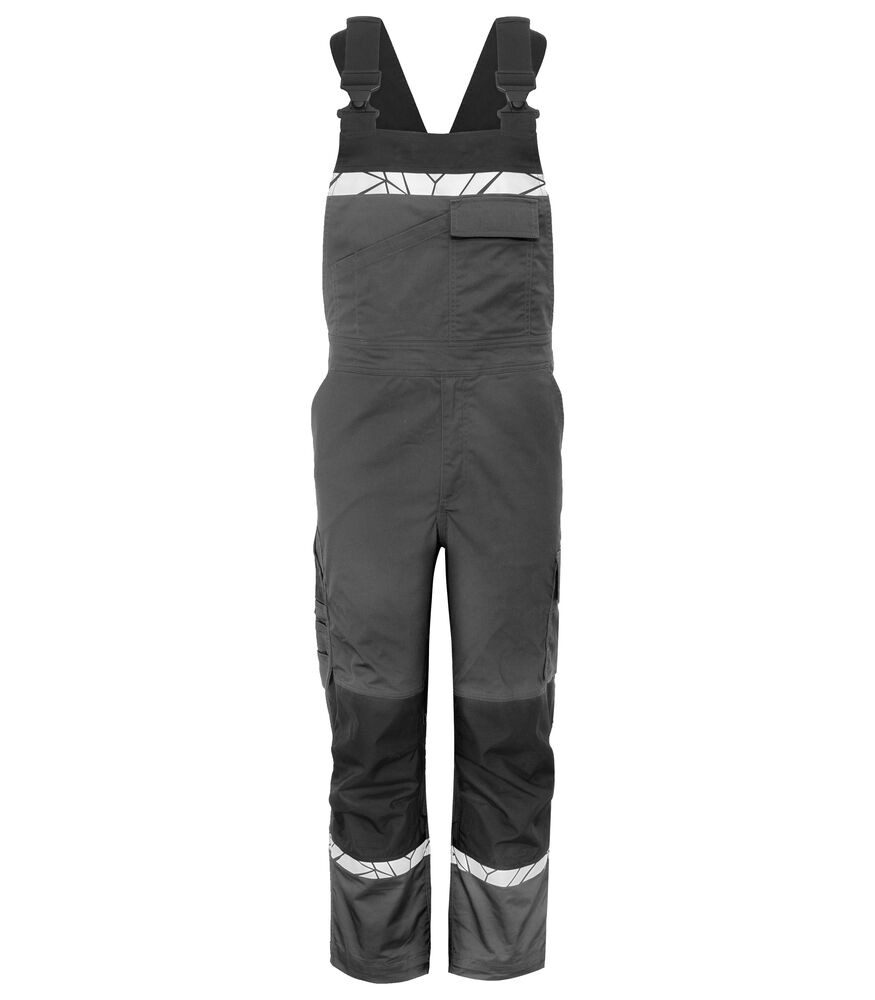 7600 Ogrodniczki – GREY/ BLACK