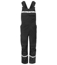 7600 Ogrodniczki – BLACK/ BLACK