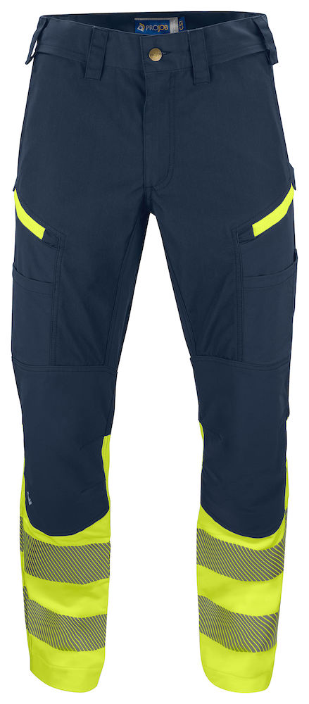 6528 SPODNIE SERWISOWE – YELLOW/ NAVY