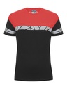 7005 T-shirt damski – BLACK/ RED